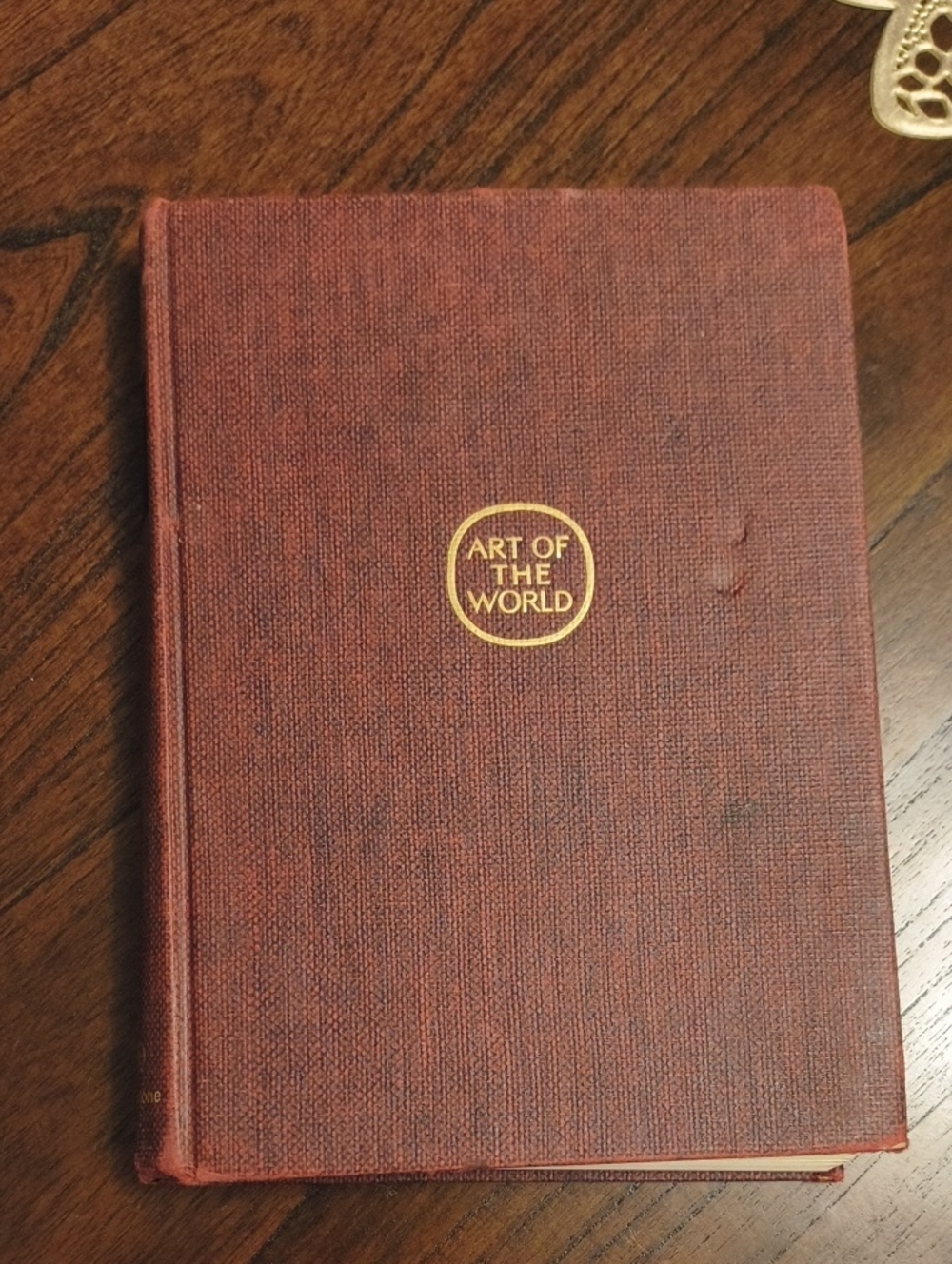 Decorative Hardcover Book - Deep Red